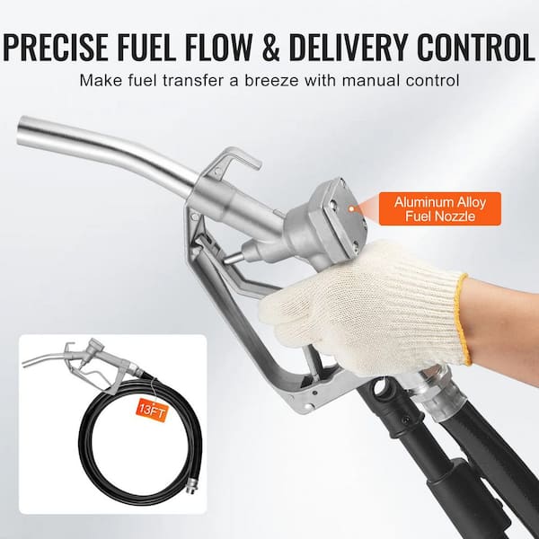 NIHAO - Kit de bomba de transferencia de combustible diesel de 12 V