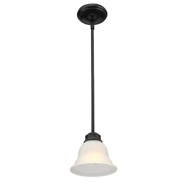 INNOBULE 1-Light Kitchen or Foyer LED Pendant Metal in White Simple Style