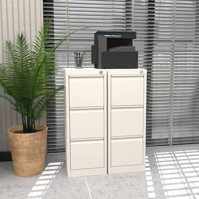 GRACIOUS LIVING Clear Mini 3 Drawer Desk and Office Organizer with White  Finish 92012-4C - The Home Depot