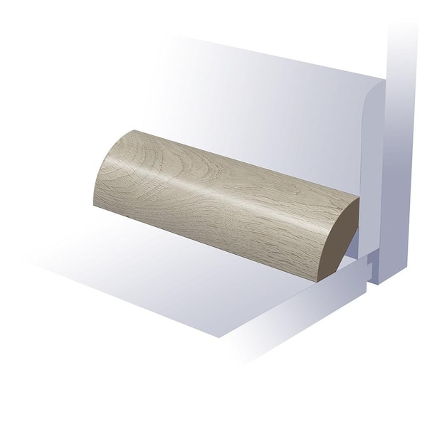 SELKIRK FLOORS Swift Olympic 0.8 in. T x 0.8 in. W x 94 in. L Waterproof Quarter Round Moulding