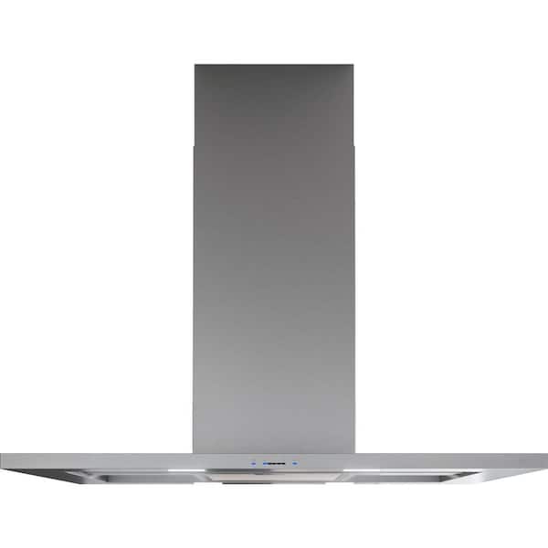 Zephyr Modena 36 in. Convertible Island Mount Range Hood with LED Lighting in Stainless Steel