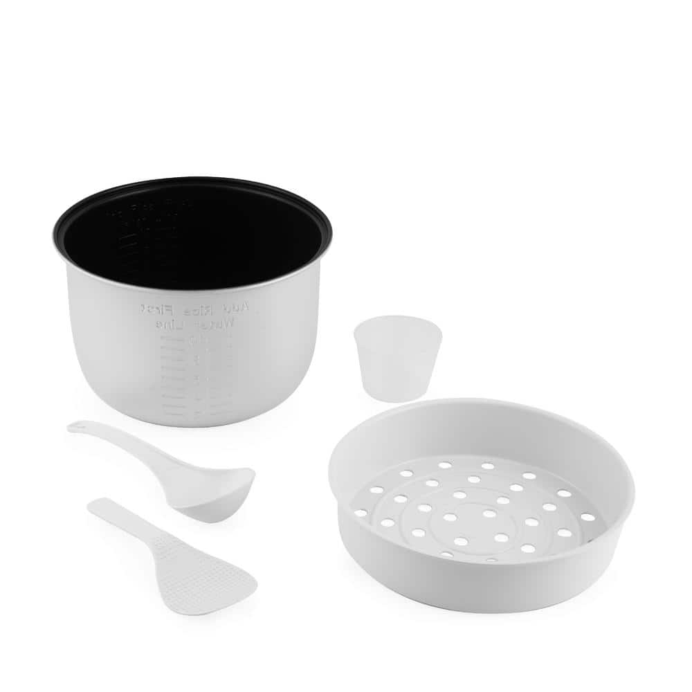 20-Cup Stainless Steel Digital Rice Cooker and Steamer