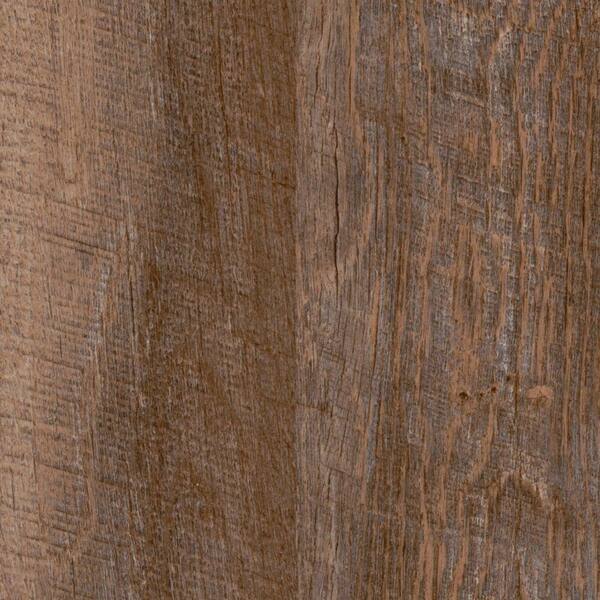 TrafficMaster Take Home Sample - 2-Strip Rustic Hickory Resilient Vinyl Flooring - 4 in. x 4 in.