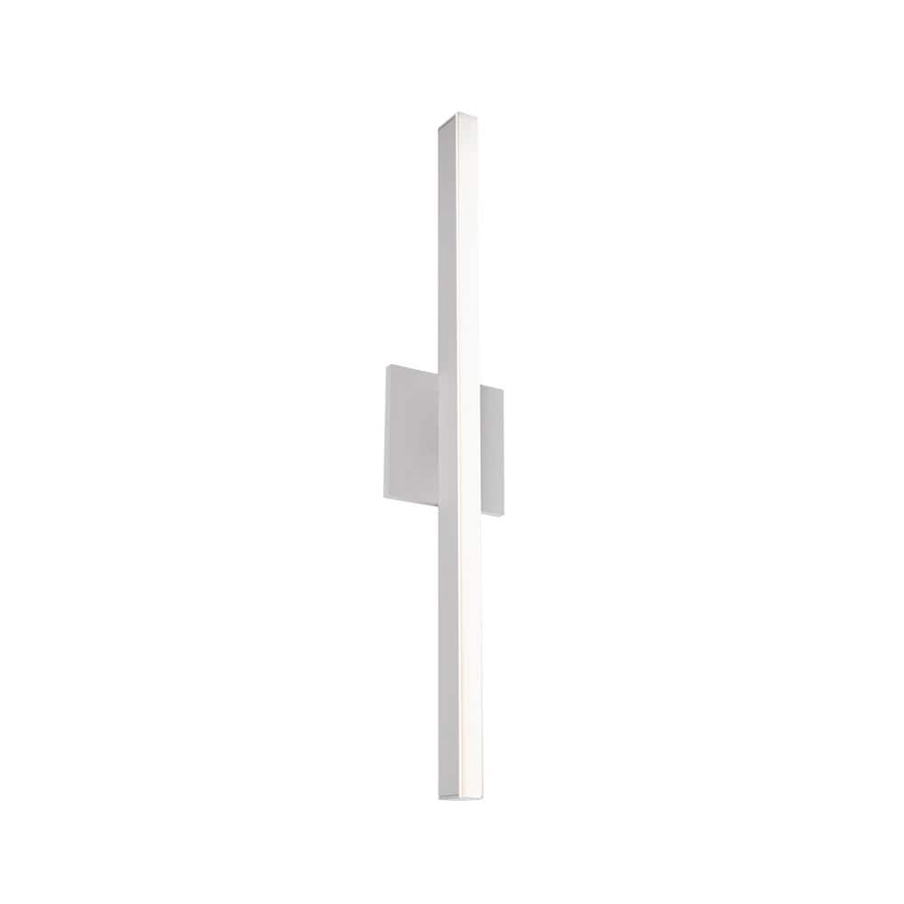 Vega 24-in 1 Light 16-Watt Brushed Nickel Integrated LED Wall Sconce price history on PriceWatchPro