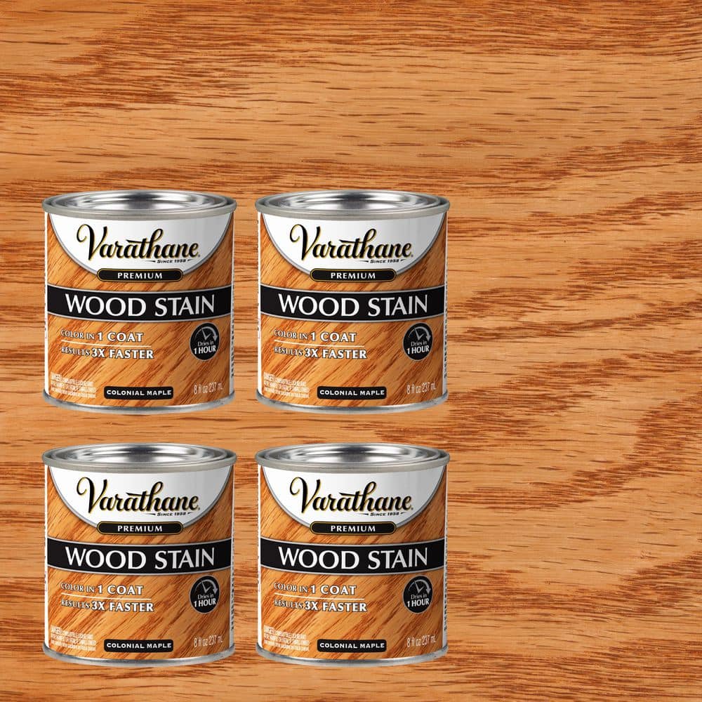 Varathane 8 oz. Colonial Maple Premium Fast Dry Interior Wood