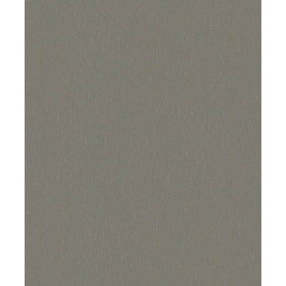Fine Silk Rich Brown Metallic Hue Design Vinyl on Non-Woven Non-Pasted Wall