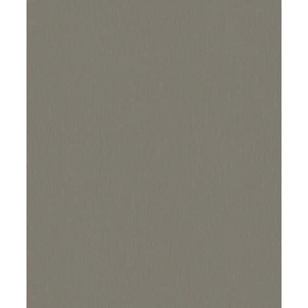 Unbranded Fine Silk Rich Brown Metallic Hue Design Vinyl on Non-Woven Non-Pasted Wallpaper Roll