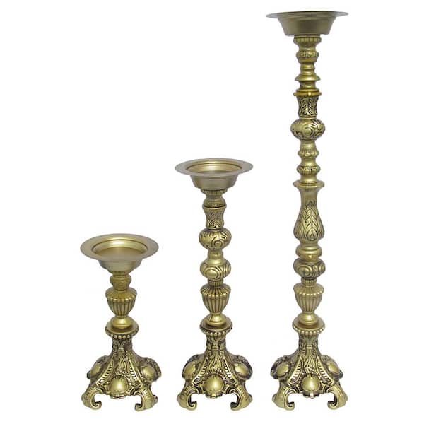 Brass Candlesticks Vintage Candle Holder Vintage Candlesticks Pillar  Candleholder Gold Candle Holder Brass Candle Holder Gold Candlesticks -   Canada
