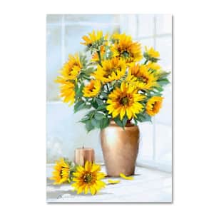19 in. x 12 in. "Sunflowers" by The Macneil Studio Printed Canvas Wall Art