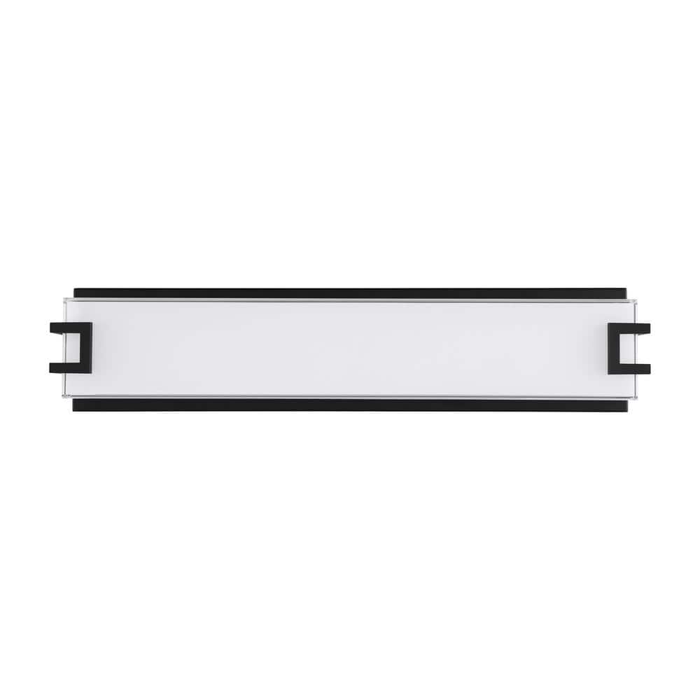Grandale 23.25 in. 1-Light Coal LED Bathroom Vanity Light Bar