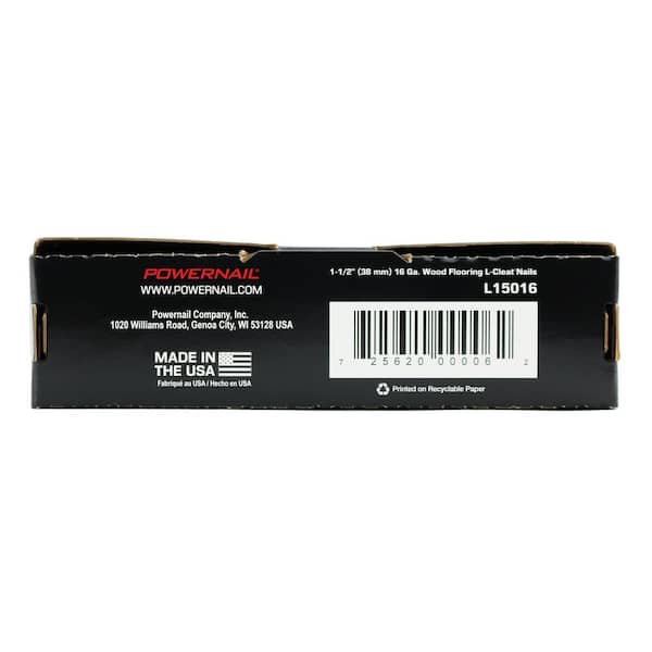 POWERNAIL 1-1/2 in. x 16-Gauge Powercleats Hardwood Flooring Nails