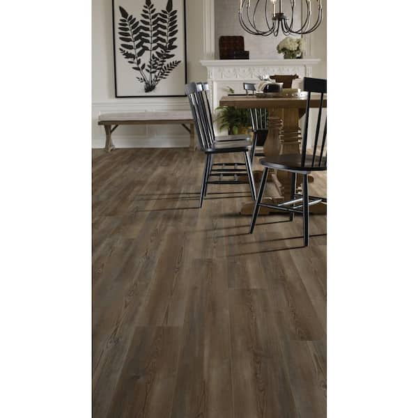 Sydney Vintage Pine 20 MIL x 7 in. W x 48 in. L Waterproof Click Lock Vinyl Plank Flooring (18.91 sq. ft./ case )