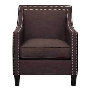 Emery Chocolate Arm Chair
