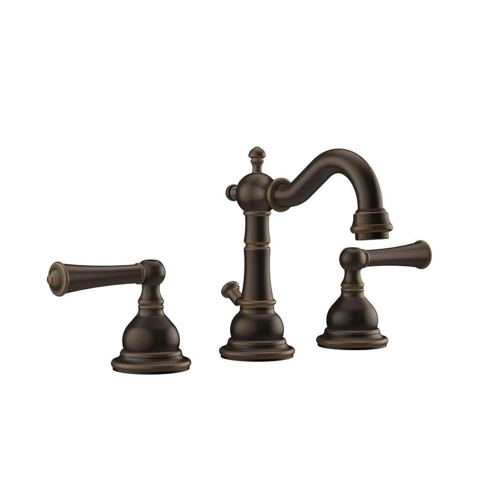 JACUZZI BARREA 8 in. Widespread 2-Handle Bathroom Faucet in Olive ...