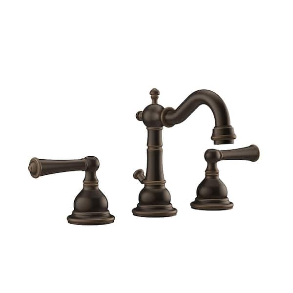 JACUZZI BARREA 8 in. Widespread 2-Handle Bathroom Faucet in Olive Bronze