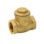 3/4 in. Brass FPT Swing Check Valve