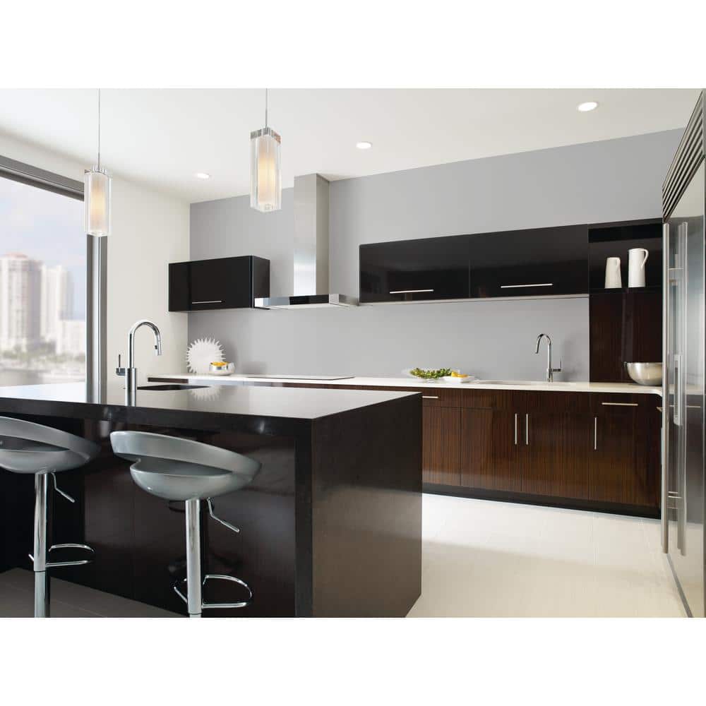 Chrome Modern Pull-Down Kitchen Faucet with Motion Sensor