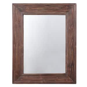 Oliver 23 in. x 28 in. Farmhouse Rectangle Framed Decorative Mirror