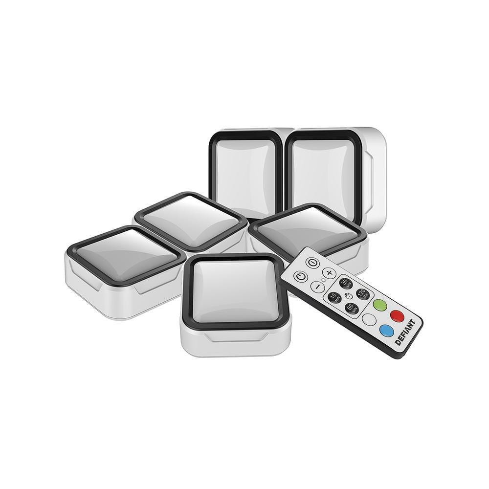 Defiant 40 Lumens Accent Light Combo with Remote Control (6-Pack
