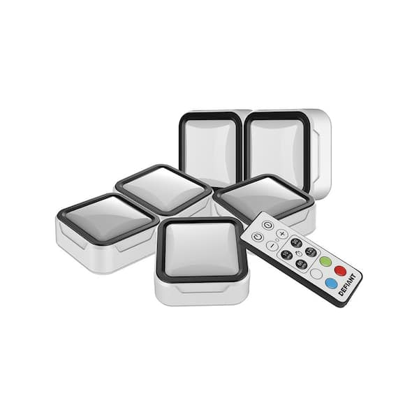40 Lumens Accent Light Combo with Remote Control (6-Pack)