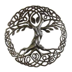 Celtic Tree of Life Haitian Steel Drum Wall Art