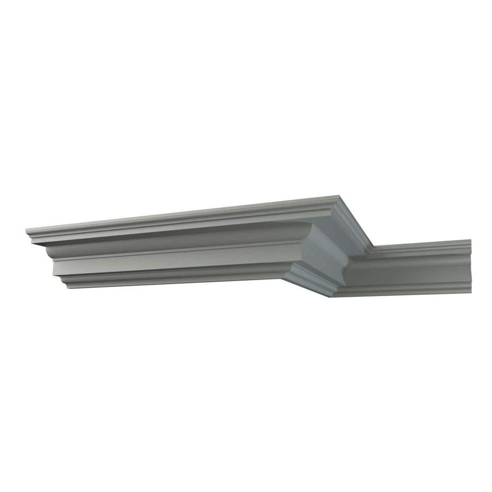 Ethan 96" Gray Polyurethane Crown Moulding