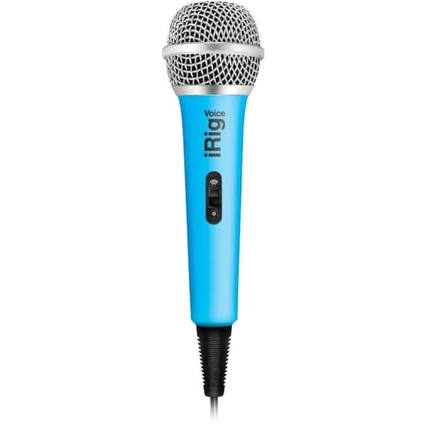 IK Multimedia Voice Karaoke Microphone, Blue