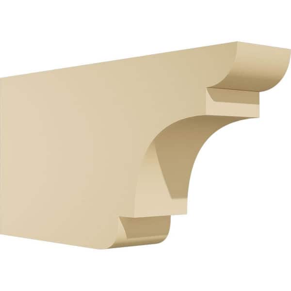 Ekena Millwork Standard New Brighton 3 in. W x 8 in. H x 16 in. D Signature Urethane Rafter Tail Outlooker