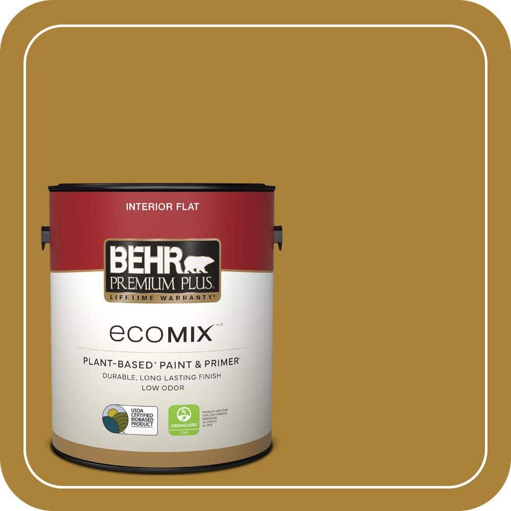 1 gal. #340D-7 Golden Green Flat EcoMix Plant-Based Interior Paint & Primer price history on PriceWatchPro