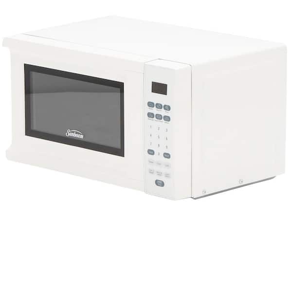 Sunbeam 0.7 cu. ft. 700-Watt Countertop Microwave in White