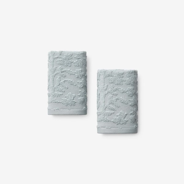 Company Cotton Floral Jacquard Seaspray Cotton Single Wash Cloth