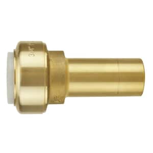 3/4 in. IPS Brass Push-to-Connect x 3/4 in. CTS Street Transition Adapter