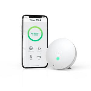 thumbnail image 2 of Airthings Wave 2951 Smart Radon Detector – Battery Operated, Indoor Air Quality Monitor 2 of 4