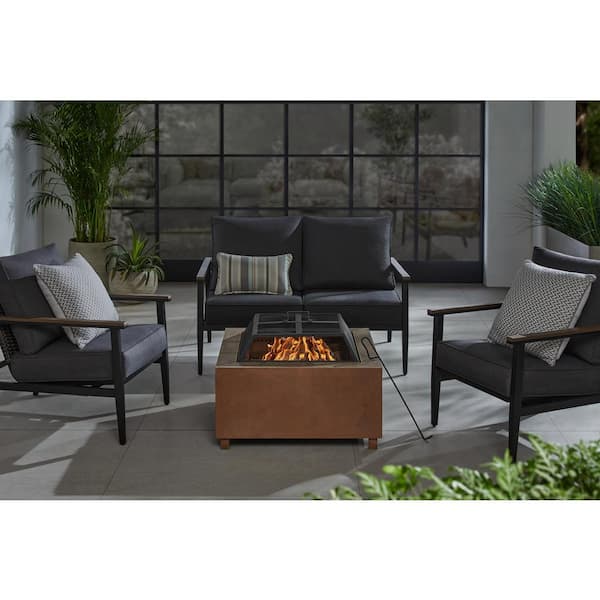 Hampton Bay Outdoor/Indoor 33 ft. 3 AA Battery Operated Copper