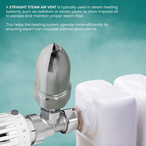 Radiator Valve 6-Pack Of Adjustable Steam Radiator Air Vent Valves ...