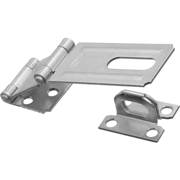 National Hardware 3-1/4 in. Zinc Plated Double Hinge Safety Hasp