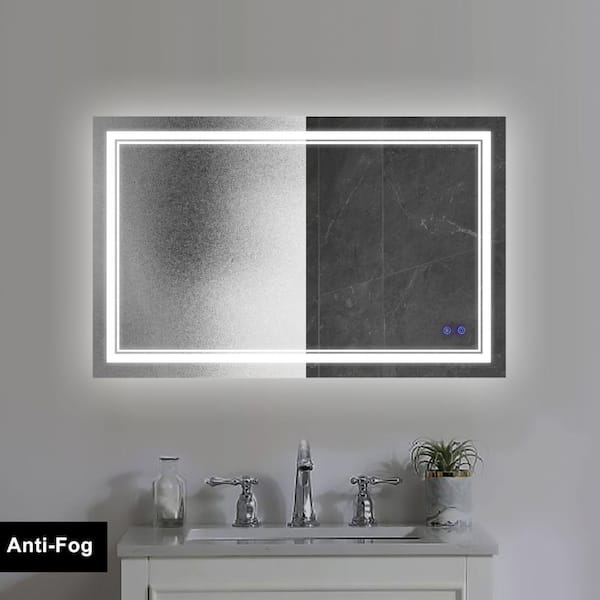 Black/Silver Bathroom Can Rotate Adjustable Wall Light Mirror Front LED Lighting 