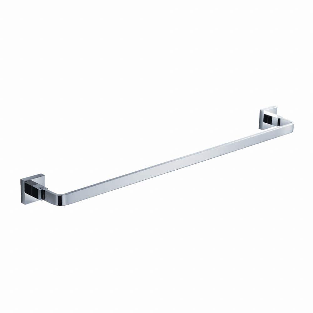 Aura Bathroom 24 in. Towel Bar in Chrome price history on PriceWatchPro