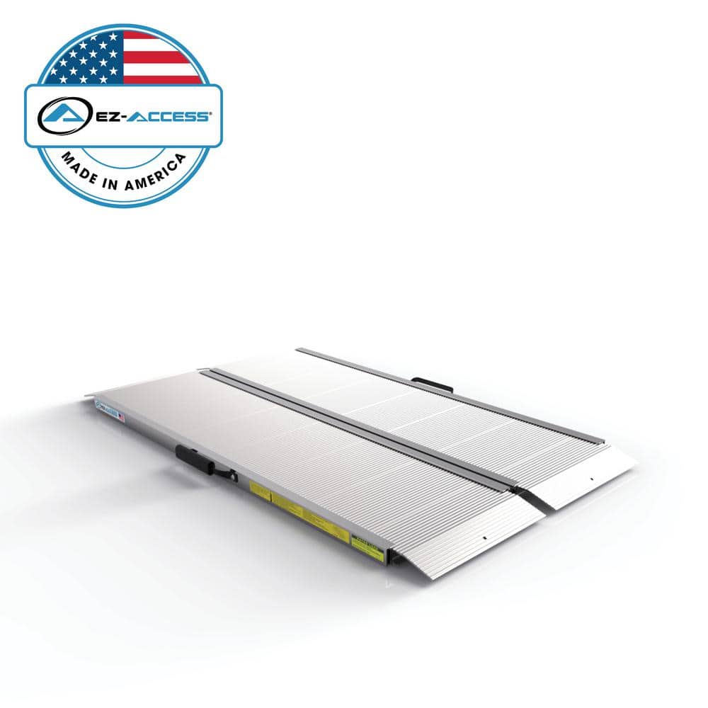 EZ-ACCESS TRAVERSE 4 ft. Singlefold Edgeless Aluminum Loading Ramp