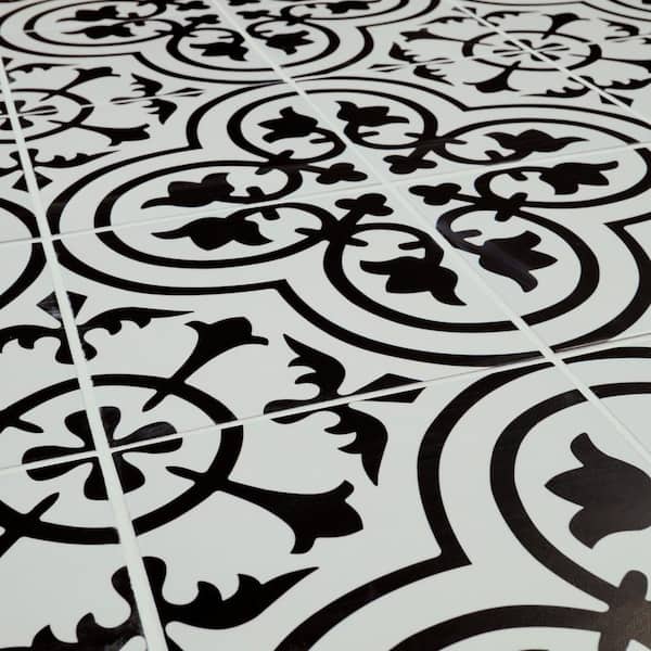 MSI Amantus 8 in. x 8 in. Matte Porcelain Encaustic Floor and Wall