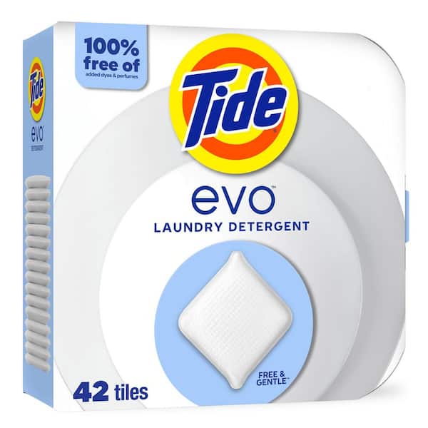 Evo Free and Gentle Unscented Laundry Detergent Tablets (42-Count)