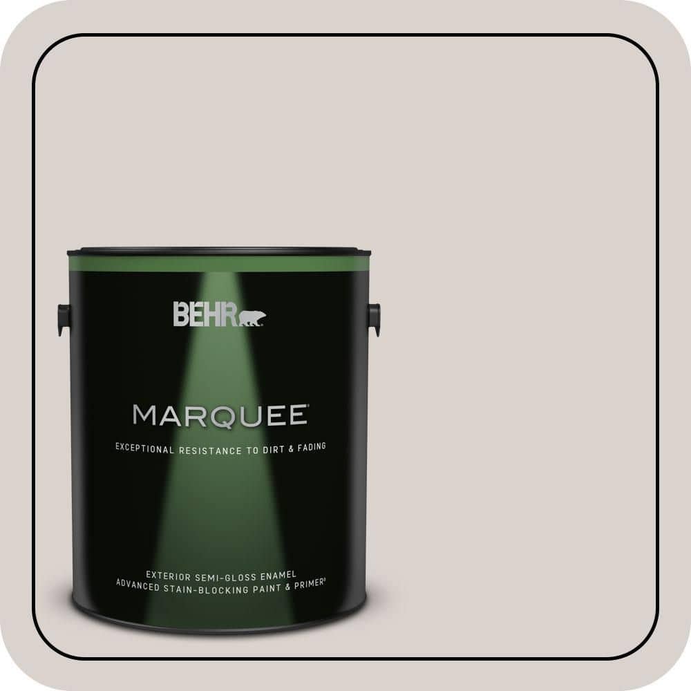 1 gal. #780A-2 Smoked Oyster Semi-Gloss Enamel Exterior Paint & Primer price history on PriceWatchPro