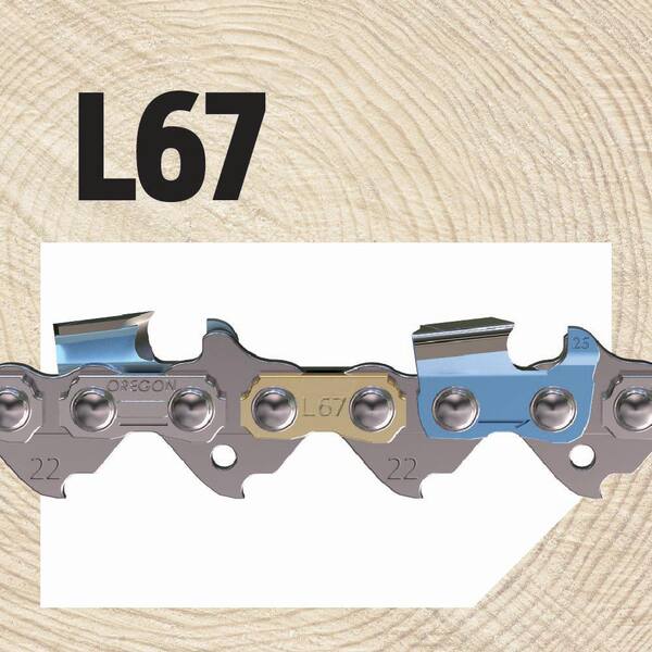 Oregon L67 Chainsaw Chain for 16 in 