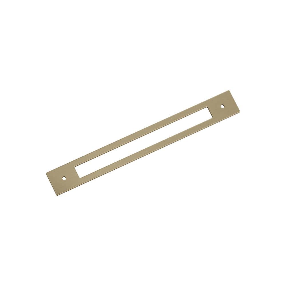 Medora 8-13/16 in. Center-to-Center Rectangle Golden Champagne Pull Cabinet Backplate price history on PriceWatchPro