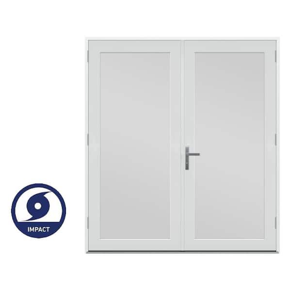JELD-WEN 72 in. x80 in. F4500 Left-Hand/Outswing White Fiberglass JELD-WEN 72 in. x80 in. F4500 Left-Hand/Outswing White Fiberglass