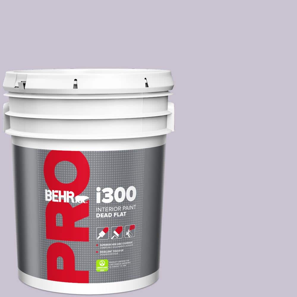 5 gal. #ICC-44 Lavender Bouquet Dead Flat Interior Paint price history on PriceWatchPro