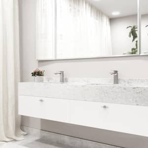 Dunn Single Handle Single-Hole Bathroom Faucet in Brushed Nickel