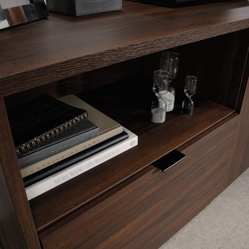Palo Alto Spiced Mahogany Impact Resistant Office Credenza