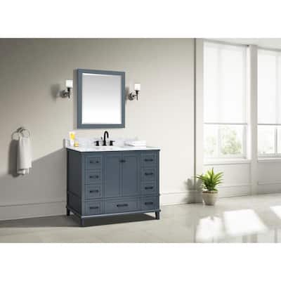 Bathroom Vanities With Tops, Indiana 42 Single Bathroom Vanity Set