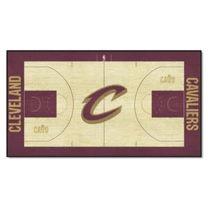 NBA Cleveland Cavaliers 3 ft. x 5 ft. Large Court Runner Rug